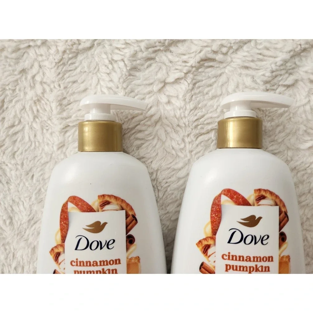 Dove Liquid Hand Wash Cinnamon Pumpkin Pie Limited Edition 12 oz Lot of 2